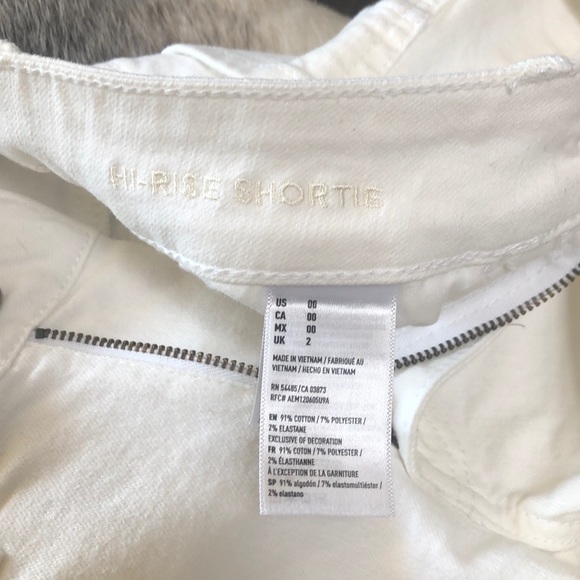 White American eagle shorts double zero - Picture 2 of 3